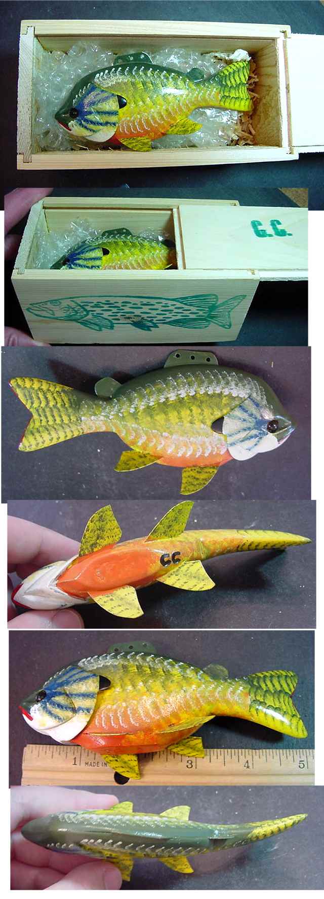 Carl Christensen Fish Decoys
